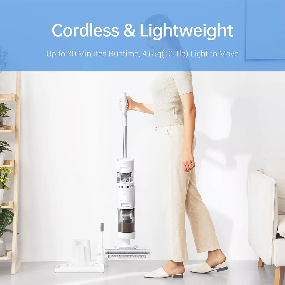 Dreame H11 Cordless Wet Dry Smart Vertical Vacuum Cleaner with Self-Cleaning System - Image 4