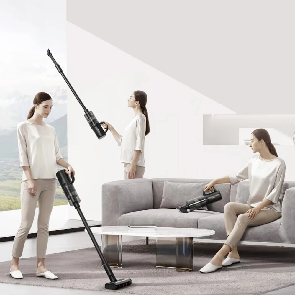 Dreame M13 Handheld Cordless Vacuum Cleaner, 350W Double Roller Brush Floor Scrubber 30AW Suction 900ml Clean Water Tank - Image 3