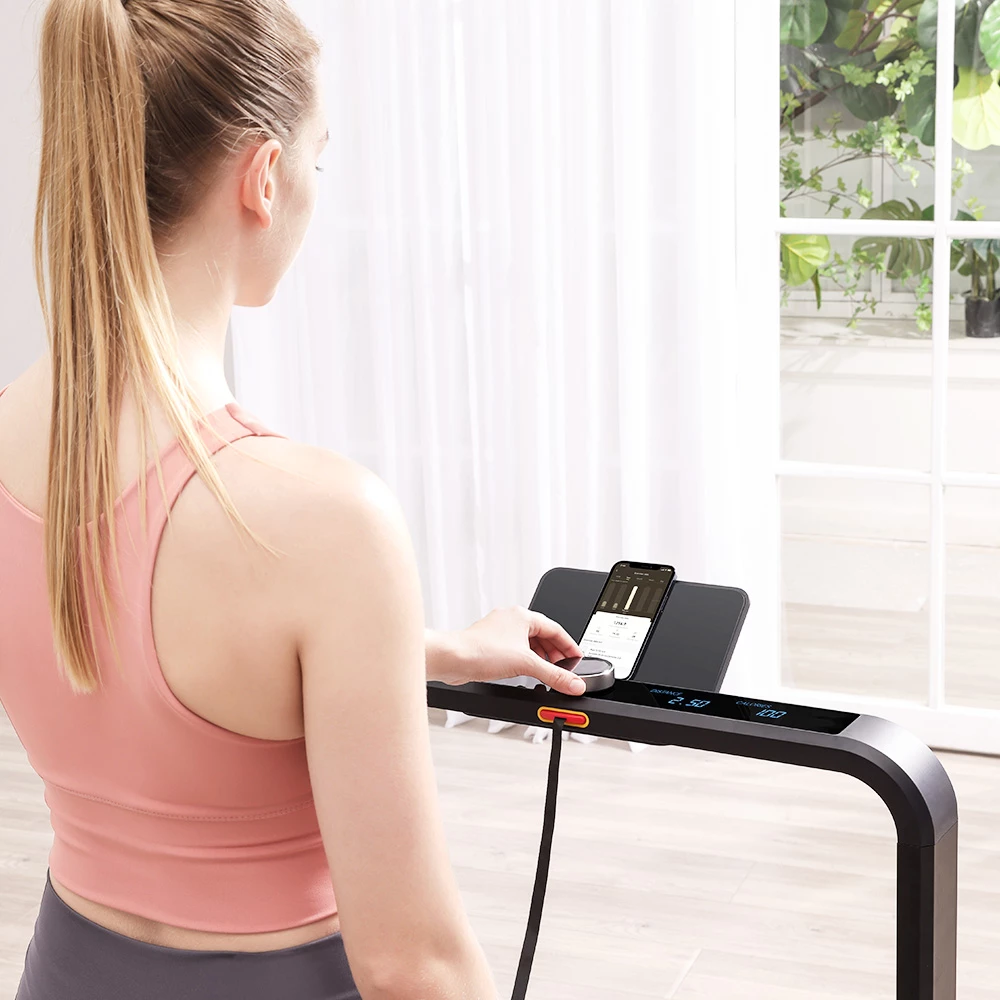 Xiaomi KingSmith WalkingPad X21 Treadmill Smart Double Folding Walking and Running Machine Fitness Exercise Gym Alternative 12KM/H Support NFC LED Display - Space Gray - Image 6