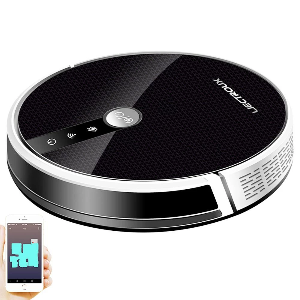 Liectroux C30B Robot Vacuum Cleaner 6000Pa Suction with AI Map Navigation Smart Partition WiFi App Electric Water Tank - Image 4