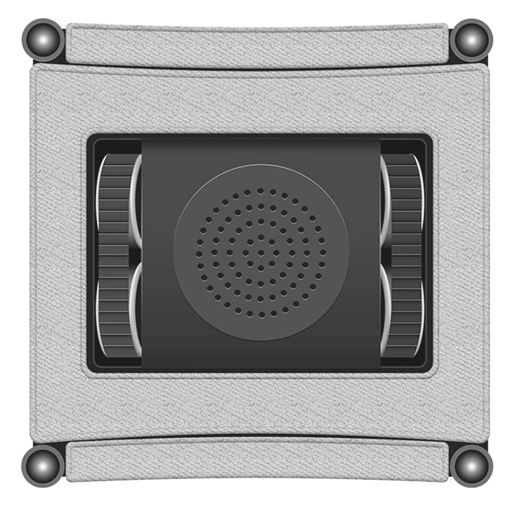 Liectroux 1080 Robot Window Vacuum Cleaner 2800pa Adjustable Suction Laser Sensor 650mAh Battery Anti-fall Auto Glass Mop APP Control for Home Floor Windows Wall - Black - Image 6