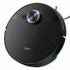 Midea M7 Pro Robot Vacuum Cleaner 4000Pa Strong Suction Vibrating Mopping LDS Navigation 5200mAh Battery 150Mins Runtime APP Intelligent Control - Black