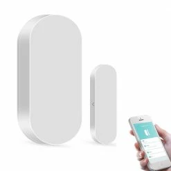 MoesHouse Tuya ZigBee Smart Window Door Gate Sensor Detector, Smart Home Security Alarm System, App Remote Control