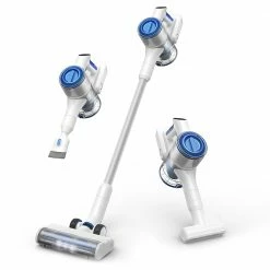 OSOTEK S9 Pro Cordless Handheld Vacuum Cleaner, 30Kpa Suction, 3-gear Speed, 320W High Power, 0.75L Dust Cup, 2500mAh Battery, 60min Runtime