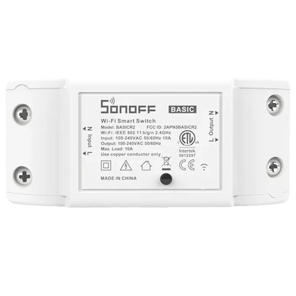 Sonoff Basic R2 Smart Home Wifi Switch Wireless Remote Control Light Timer Switch DIY Modules via Ewelink APP Work with - Image 2