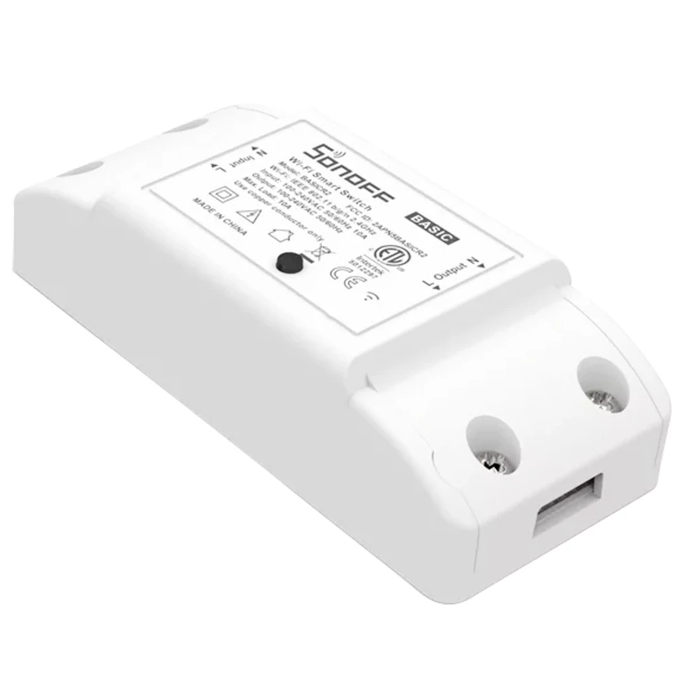 Sonoff Basic R2 Smart Home Wifi Switch Wireless Remote Control Light Timer Switch DIY Modules via Ewelink APP Work with - Image 4