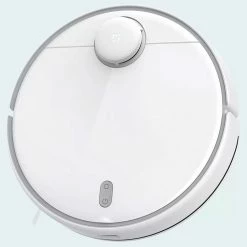 XIAOMI Mijia Robot Vacuum Cleaner 2 Sound Wave Vibration Mopping 2800Pa Suction Antibacterial Mop LDS Laser Navigation 3200mAh Battery APP Control - White