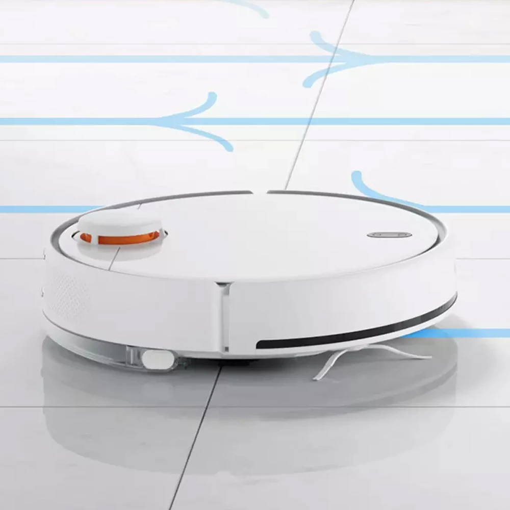 XIAOMI Mijia Robot Vacuum Cleaner 2 Sound Wave Vibration Mopping 2800Pa Suction Antibacterial Mop LDS Laser Navigation 3200mAh Battery APP Control - White - Image 2