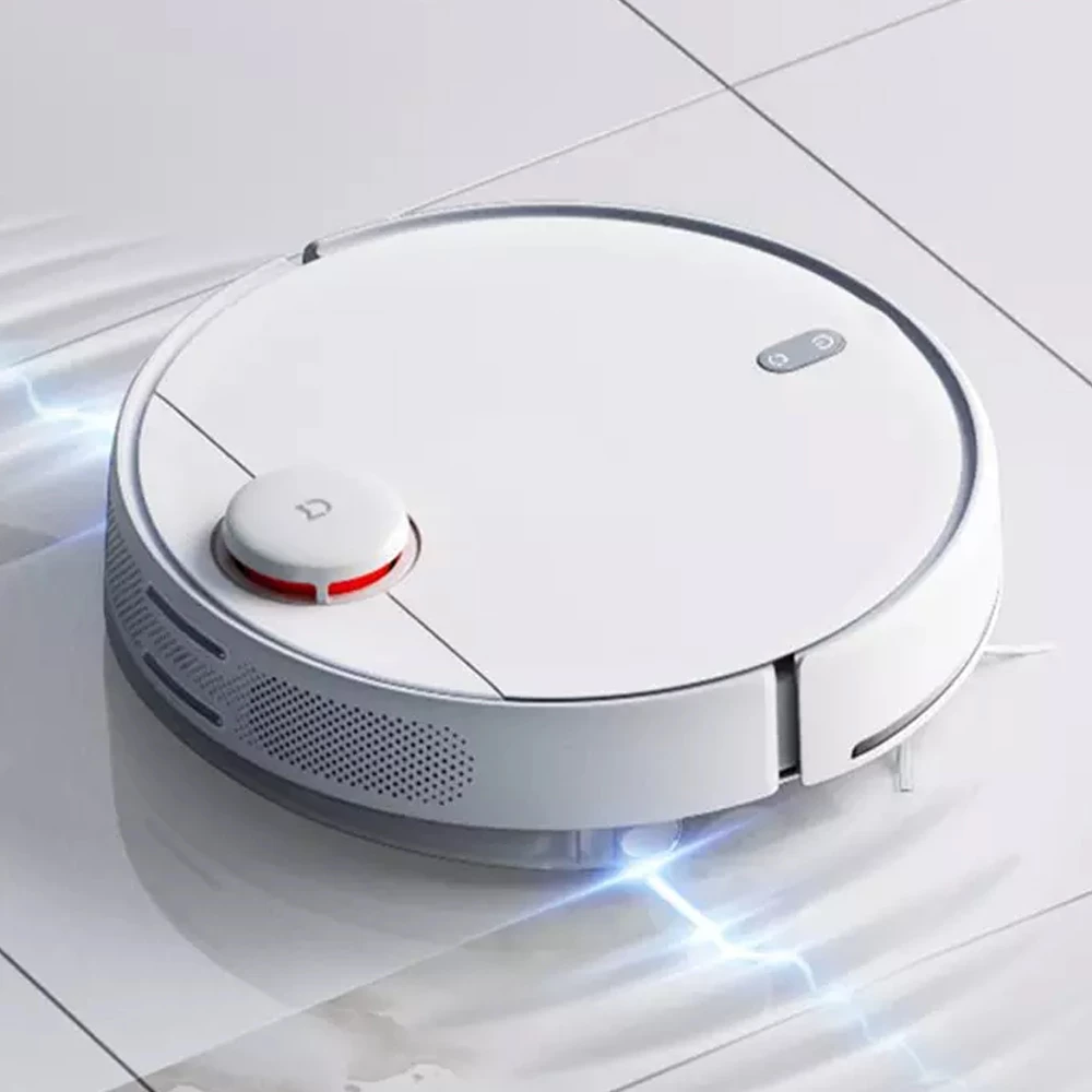 XIAOMI Mijia Robot Vacuum Cleaner 2 Sound Wave Vibration Mopping 2800Pa Suction Antibacterial Mop LDS Laser Navigation 3200mAh Battery APP Control - White - Image 3