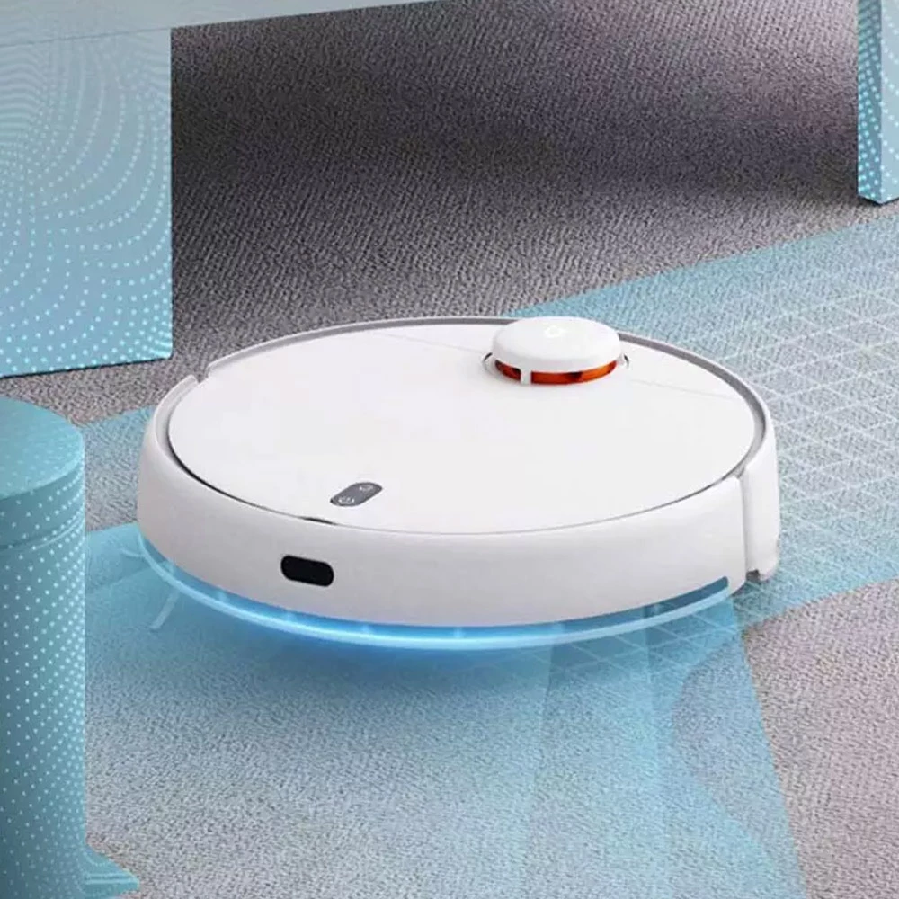 XIAOMI Mijia Robot Vacuum Cleaner 2 Sound Wave Vibration Mopping 2800Pa Suction Antibacterial Mop LDS Laser Navigation 3200mAh Battery APP Control - White - Image 4