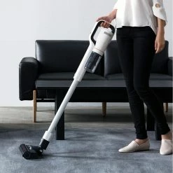 XIAOMI ROIDMI NEX S Handheld Cordless Vacuum Cleaner 2 in 1 Vacuuming Mopping 435W Motor 145AW 25000Pa Suction 60 Mins Running Time 400ml Dust Box APP Control - White