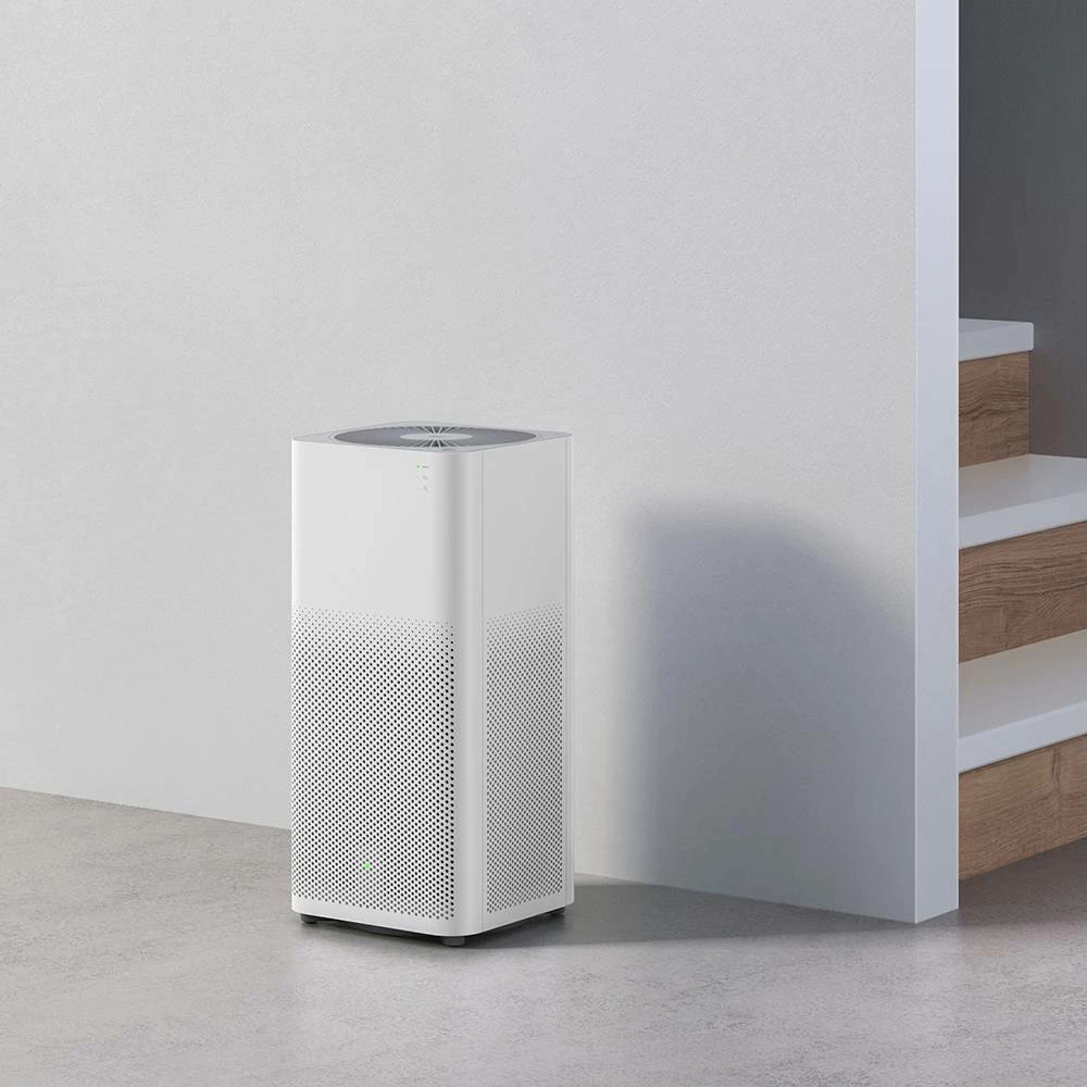 Xiaomi Mijia Air Purifier 2H HEPA Triple-layer Filter Formaldehyde Removal Real-time AQI Monitoring Google Assistant Amazon Alexa Voice Control Home Office Global Version - White - Image 5