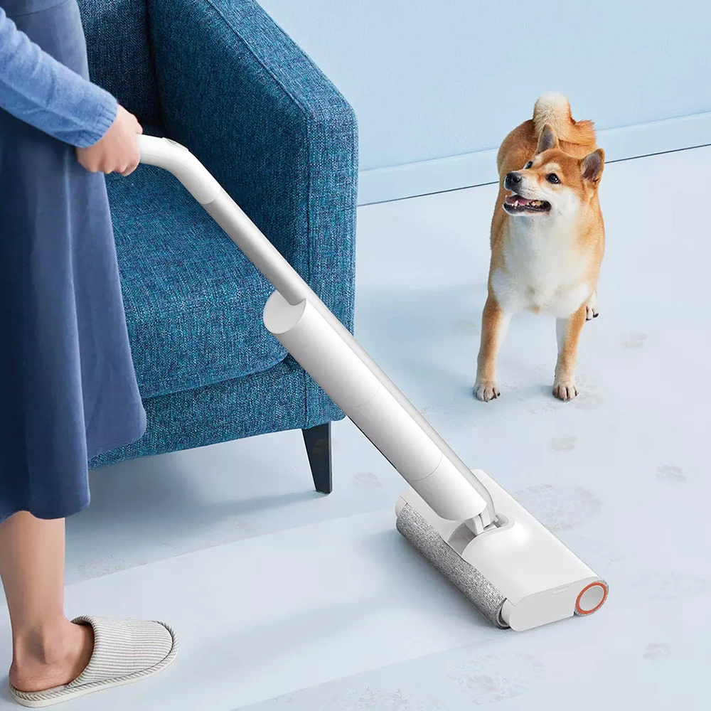 Xiaomi Mijia High-Speed Double Brush Wireless Electric Floor Mop with Frameless Design and One Button Auxiliary Cleaning - Image 4