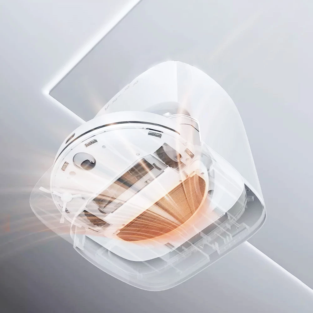 Xiaomi Viomi Alpha 3 AI Robot Vacuum Cleaner Efficient Self-Cleaning with DToF Navigation 3D Maps - White - Image 3