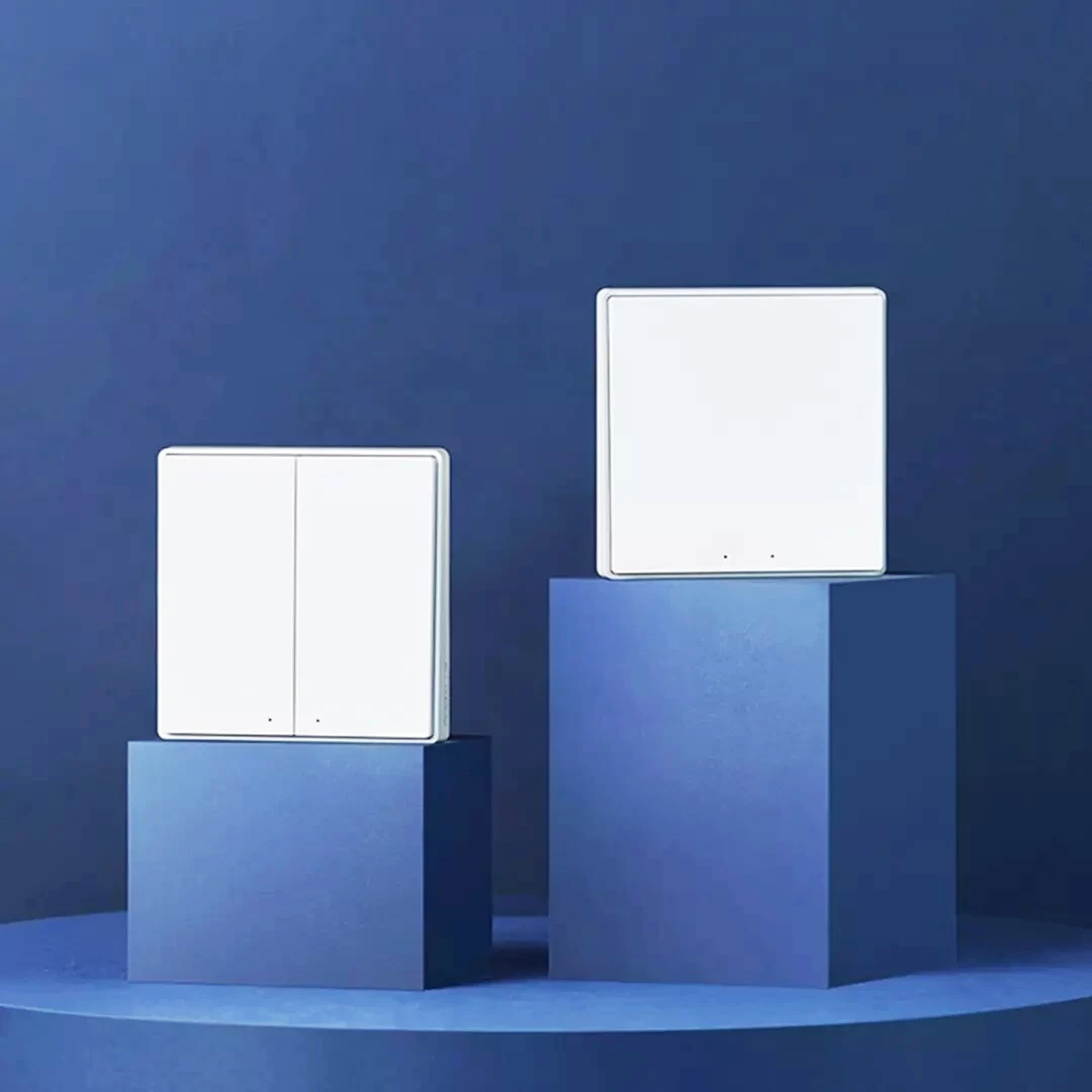 Aqara WXKG06LM Wireless Smart Wall Switch APP / Voice Control Over-heat Protection - Single Button