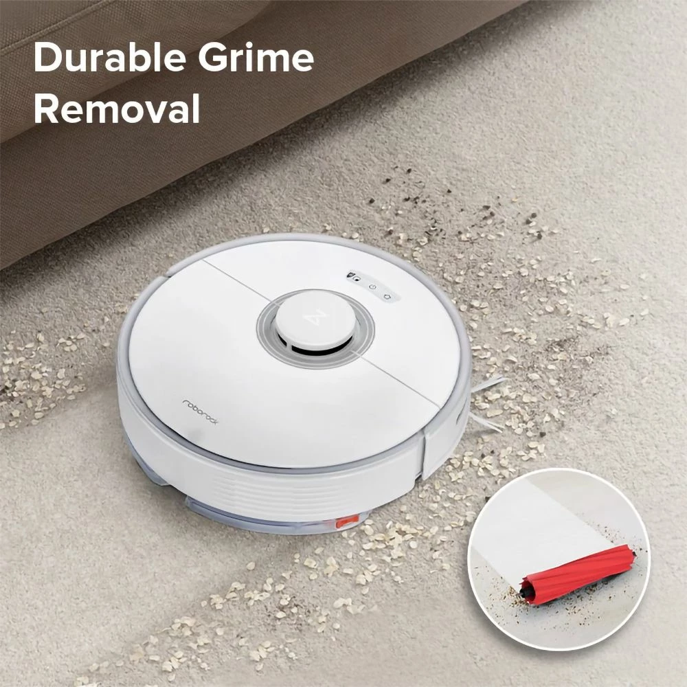 Roborock Q7 Max Robot Vacuum Cleaner 2 In 1 Vacuuming and Mopping 4200Pa Powerful Suction LDS Navigation 3D Mapping with 470ml Dustbin 350ml Water Tank 5200mAh Battery APP Control Upgrade for Roborock S5 Max - White - Image 3