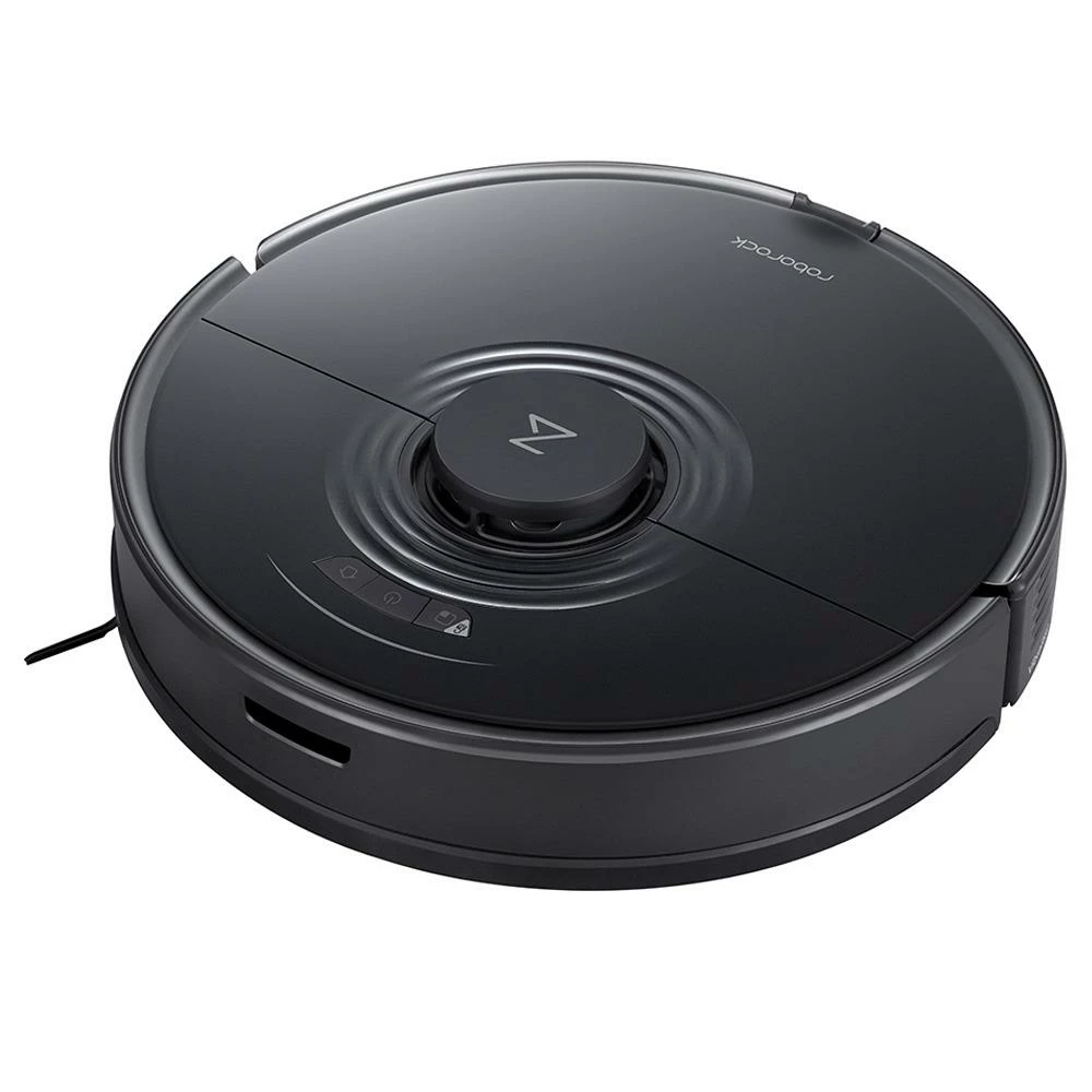 Roborock S7 Robot Vacuum Cleaner with Sonic Mopping Auto Mop Lifting 2500Pa Powerful Suction LiDAR Navigation Ultrasonic Carpet Recognition 5200mAh Battery 470ml Dustbin 300ml Water Tank Alexa APP Control for Pets Hair, Carpets and Hard Floor - Black - Image 3
