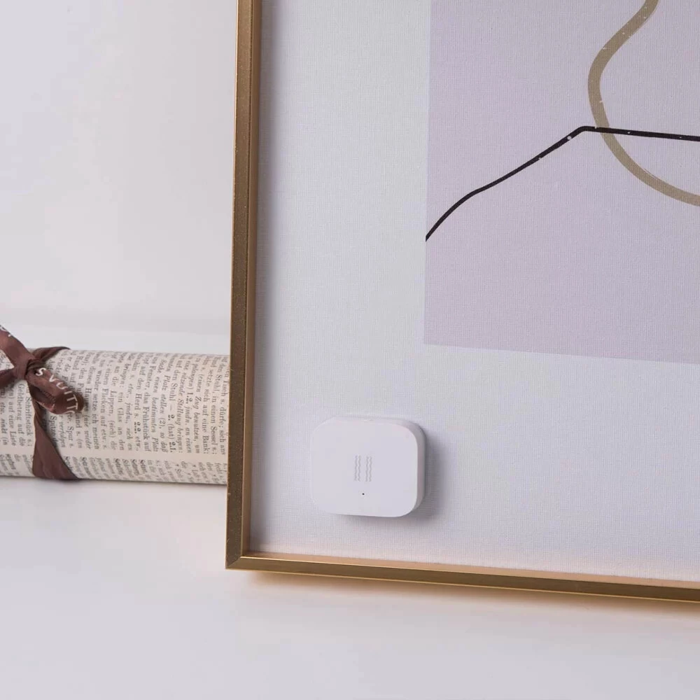 Xiaomi Aqara Vibration Detector Movement Detection Linkage Control Remote Push Adjustable Sensitivity Works with Apple Homekit - White - Image 3