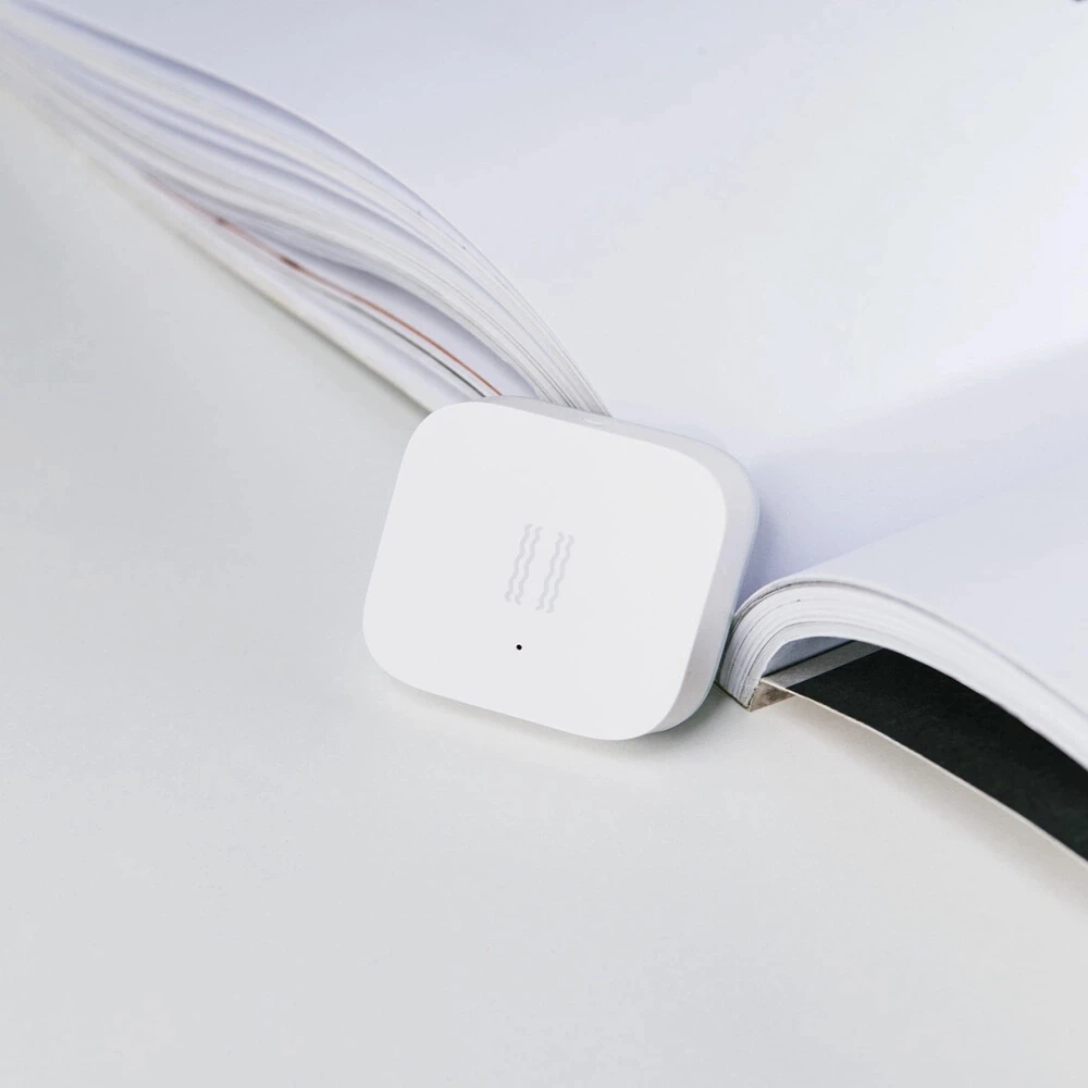 Xiaomi Aqara Vibration Detector Movement Detection Linkage Control Remote Push Adjustable Sensitivity Works with Apple Homekit - White - Image 4